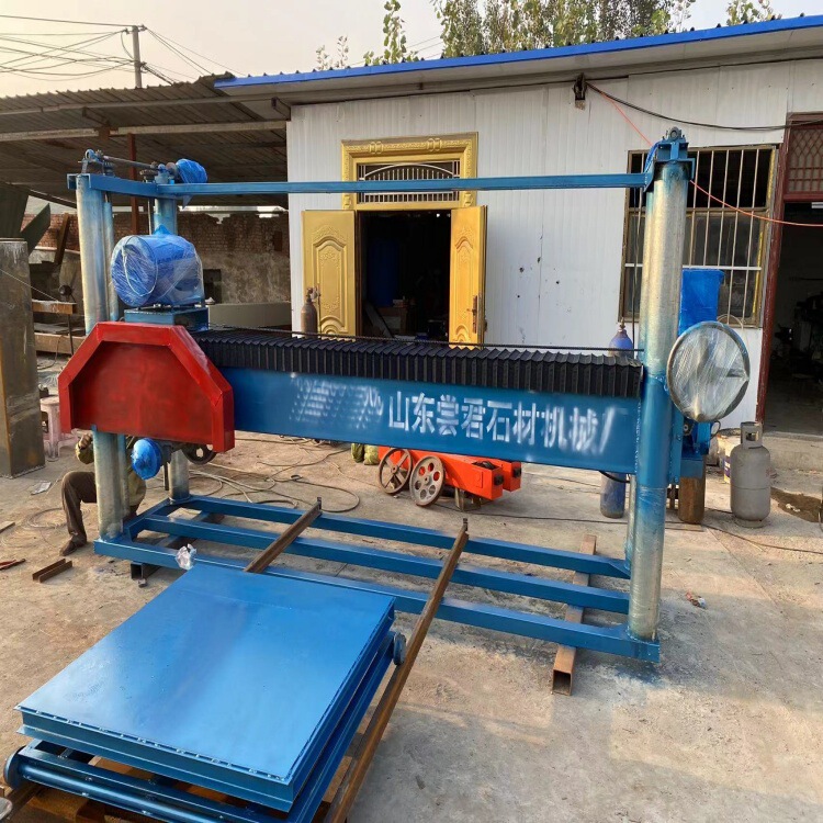GT-1200 frame type medium cutting machine rubble block cobblestone cutting equipment easy to move hand from one machine