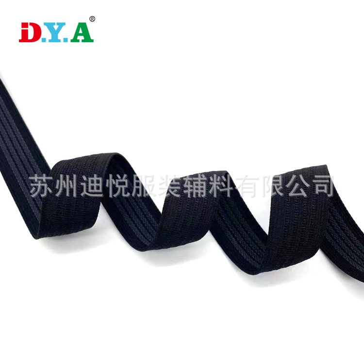 防滑松紧带高弹力箱包止滑橡筋带 防风服冲锋衣轮滑鞋止滑松紧带