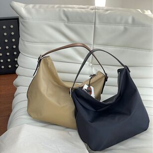 Capacious nylon one-shoulder bag, South Korea