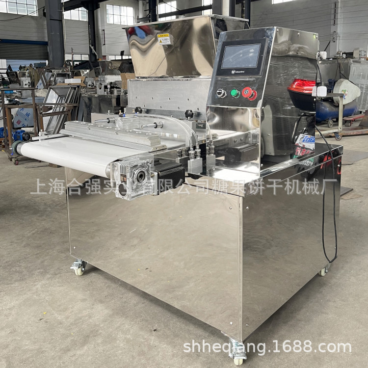 厂家供应曲奇糕点机 400PLC曲奇蛋糕机 上海合强曲奇饼干机械批发