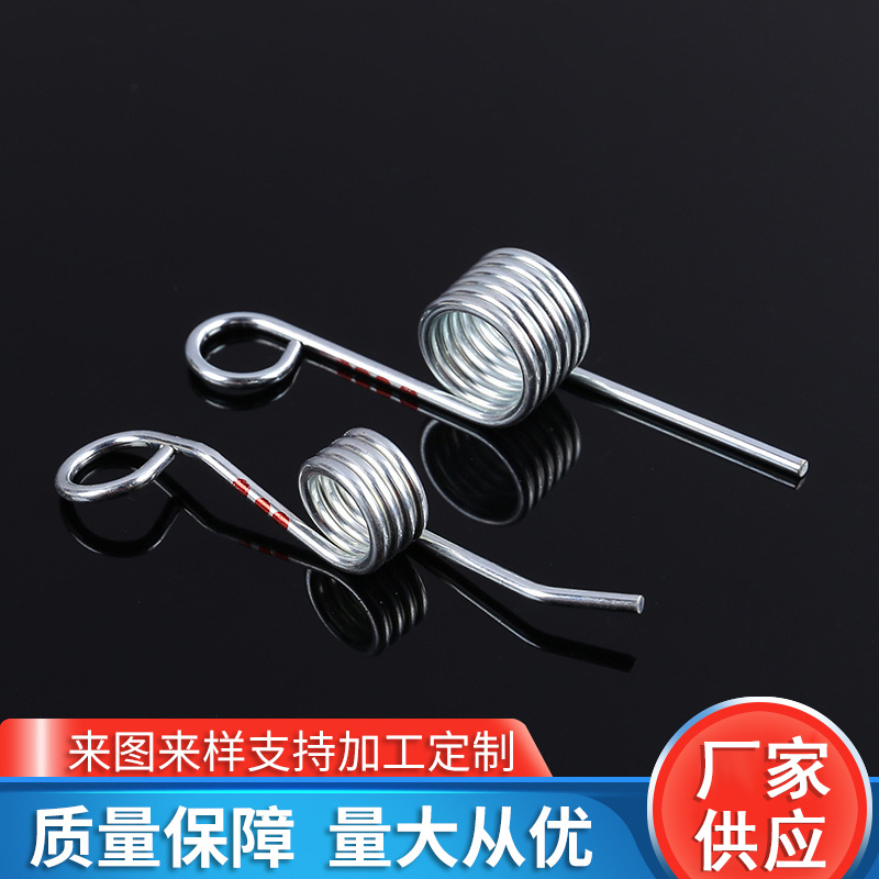 厂家洗衣机离合器弹簧各种标准规格扭转弹簧铁线成型支架