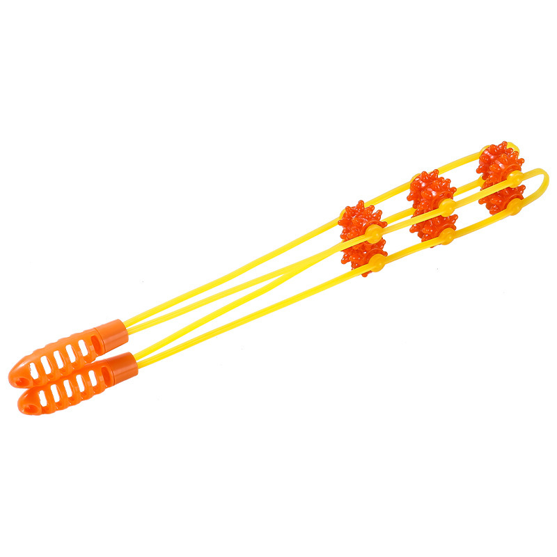 Tira trasera espalda masajeador espalda rodillo de masaje de goma espalda relajación masajeador rodillo de masaje