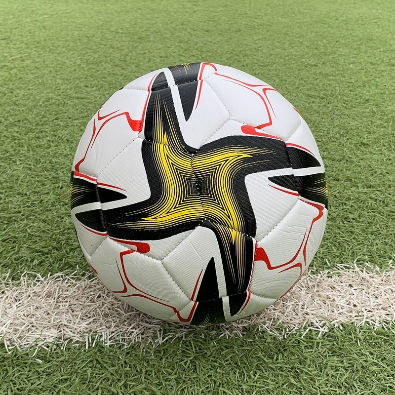 ミシン縫いサッカーフットボールワールドカップヨーロッパカップアメリカカッププレミアリーグ試合トレーニングNo.5 PVCサッカー卸売|undefined