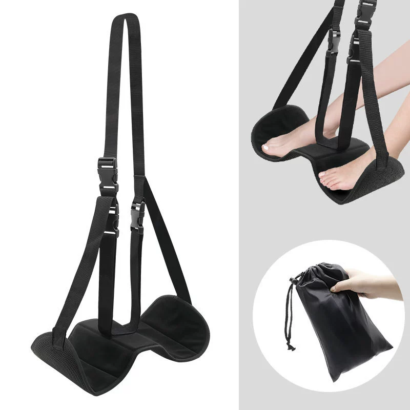 Путешествие ногой гамак самолет скоростной рельс педальный отдых коврик для ног для мужчин и женщин