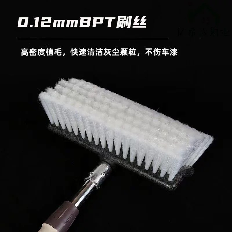 흰색 10열 모 단독 브러쉬 헤드