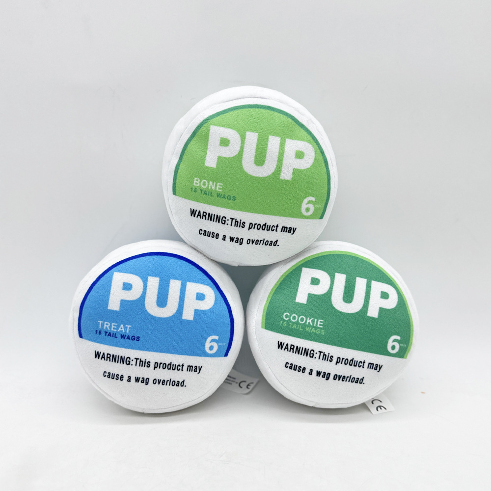 Nuevo transfronterizo PupperDecky Parody Dog Toy Perro roer y chirriar juguete de peluche para aliviar el aburrimiento