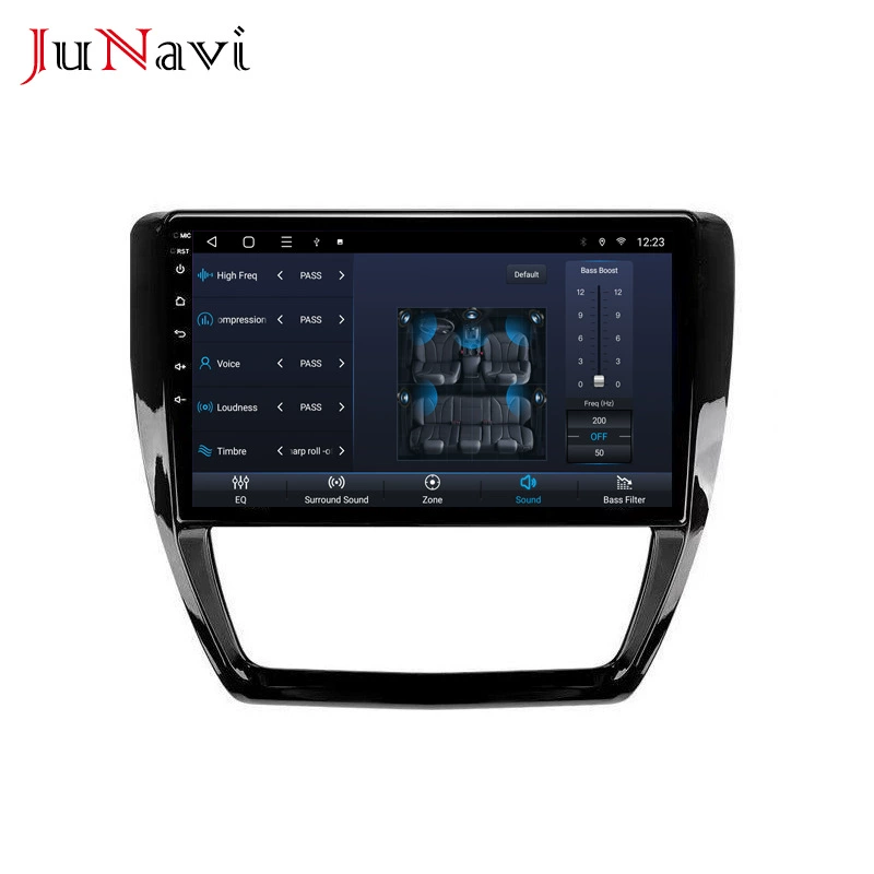 Подходит для Volkswagen Sagitar 2011–2018 — Android центральная панель с большим экраном, GPS‑навигация, Bluetooth, беспроводной CarPlay