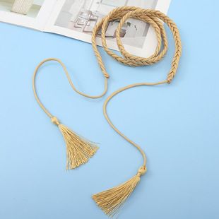 Handmade DIY woven hanging spike tassel pendant vertical spike clothing home accessories materials manufacturers direct wholesale