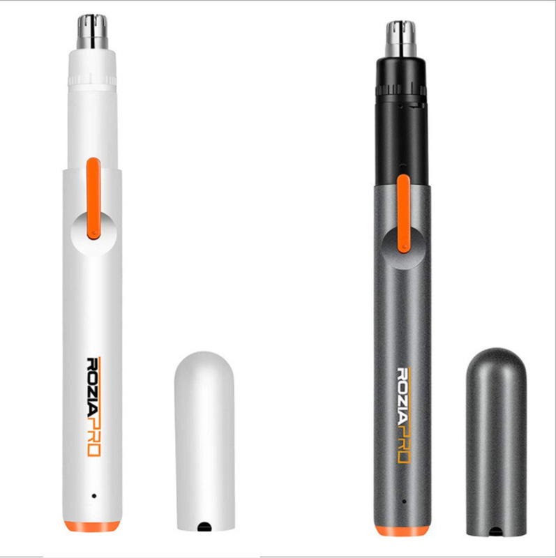 Cross-border wireless electric nose hair trimmer men's nose hair scissors cleaner women's nostril shaving detachable