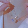 Pendant, advanced necklace, fashionable chain for key bag , internet celebrity, high-end, bright catchy style, 2023 collection