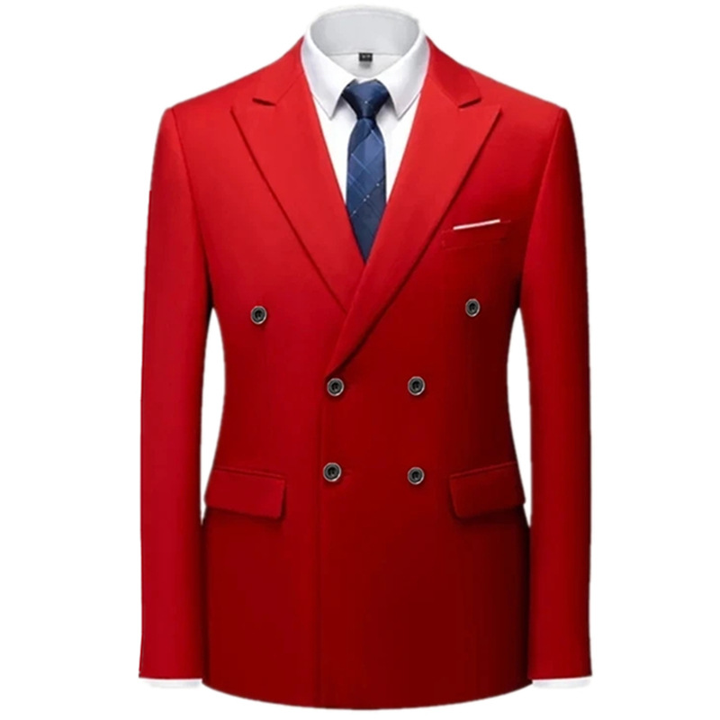2025 Kostuum voor mannen Nieuwe stijl Persoonlijkheid Trendy mode Host Outfit Ceremoniemeester Formele jurk Prestatiepak Blazer_voghion.com
