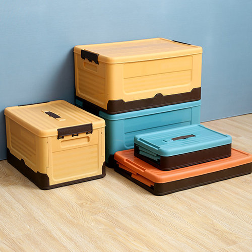 Extra large storage cabinet folding storage box toys home outdoor camping plastic storage box book storage box car