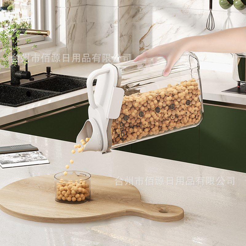 Amazon caliente transfronteriza hogar cocina tanque de almacenamiento comida para gatos tanque de comida para perros detergente para la ropa detergente tanque de almacenamiento Primera Opción