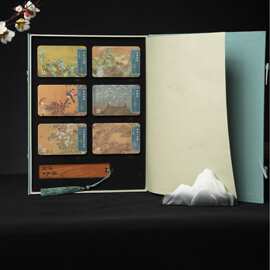 定制茗片茶叶旅游纪念品紧压黑茶礼盒企业宣传特色文化创意伴手礼