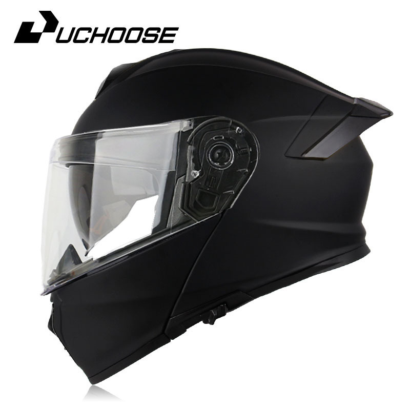 Casco de motocicleta, casco abatible, universal para todas las estaciones, cierre abatible, auriculares Bluetooth, equipo de conducción, casco de seguridad estilo americano