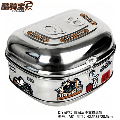 Genuine Thickened Stainless Steel No | Motorcycle trunk - a81-dayuan-motorcycle-journey