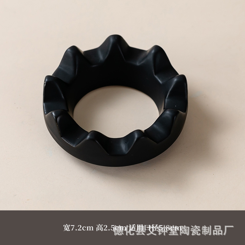 Ceramic Moxa Gua Sha Stone Ring Handheld Moxibustion Jar Accessory Style 10 specifications