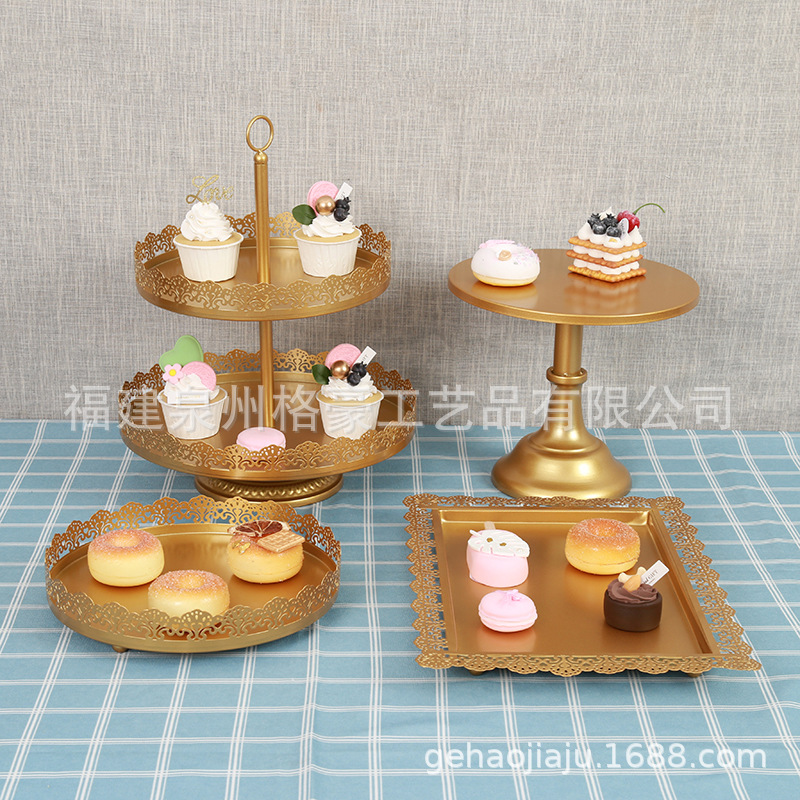 Hotel decoración merienda placa accesorios de la boda soporte de la torta sitio de la boda diseño postre Mesa restaurante postre mesa de exhibición