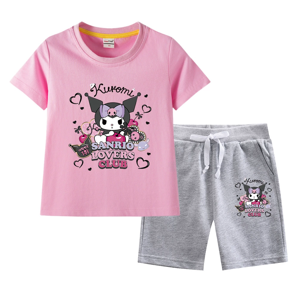 Summer children's cotton set, western style