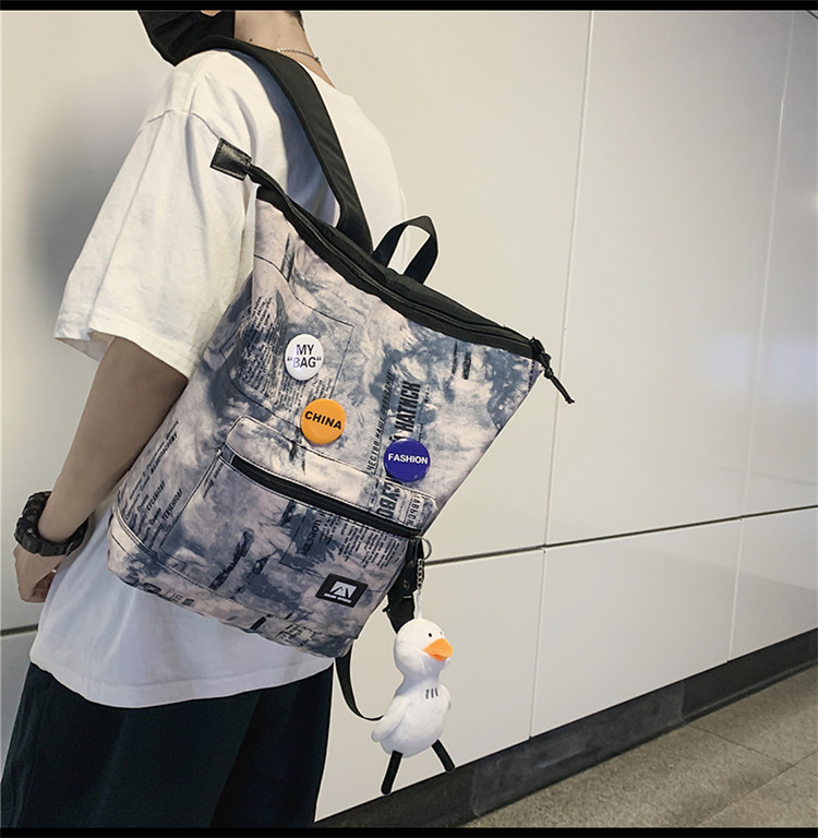 Schoolbag College Students New Japanese Large-capacity Leisure Travel Backpack display picture 3