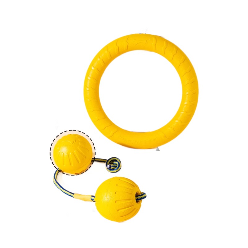 Juguetes para perros, bolas resistentes a la mordida, artefactos para aliviar el aburrimiento, anillo de tracción para perros, bolas especiales para perros de gran tamaño.