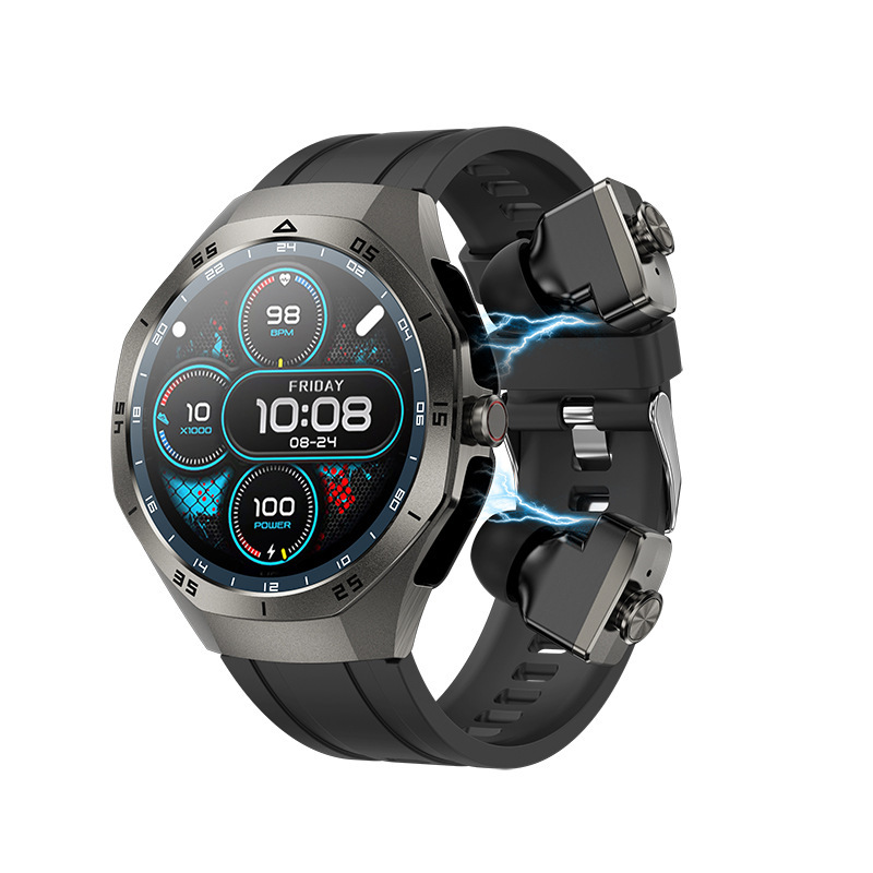 F38 Smart Watch Tws Two-In-One Bluetooth Music Bracelet Health Sports Multi-Function Large Screen with Headphones F38 Smart Watch Tws Two-In-One Bluetooth Music Bracelet Health Sports Multi-Function Large Screen with Headphones