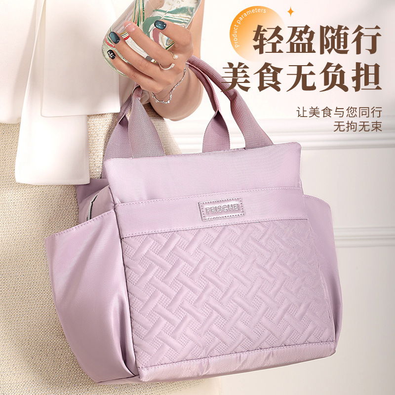 Cross-Border Popular Portable Lunch Thermal Bag, Stylish and Attractive Lunch Box Bag, Outdoor Picnic Fresh-Keeping Ice Pack Cross-Border Popular Portable Lunch Thermal Bag, Stylish and Attractive Lunch Box Bag, Outdoor Picnic Fresh-Keeping Ice Pack