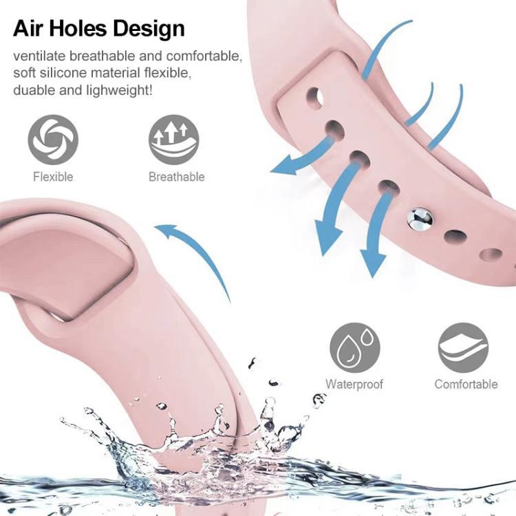 20 / 22mm correa de silicona universal de color sólido suave a prueba de agua y sudor multicolor opcional