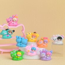 双连三丽欧迪莫 diy饰品树脂配件摆件钥匙扣潮玩批发创意萌粒盲袋