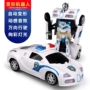 变形地摊炫彩电动玩具车