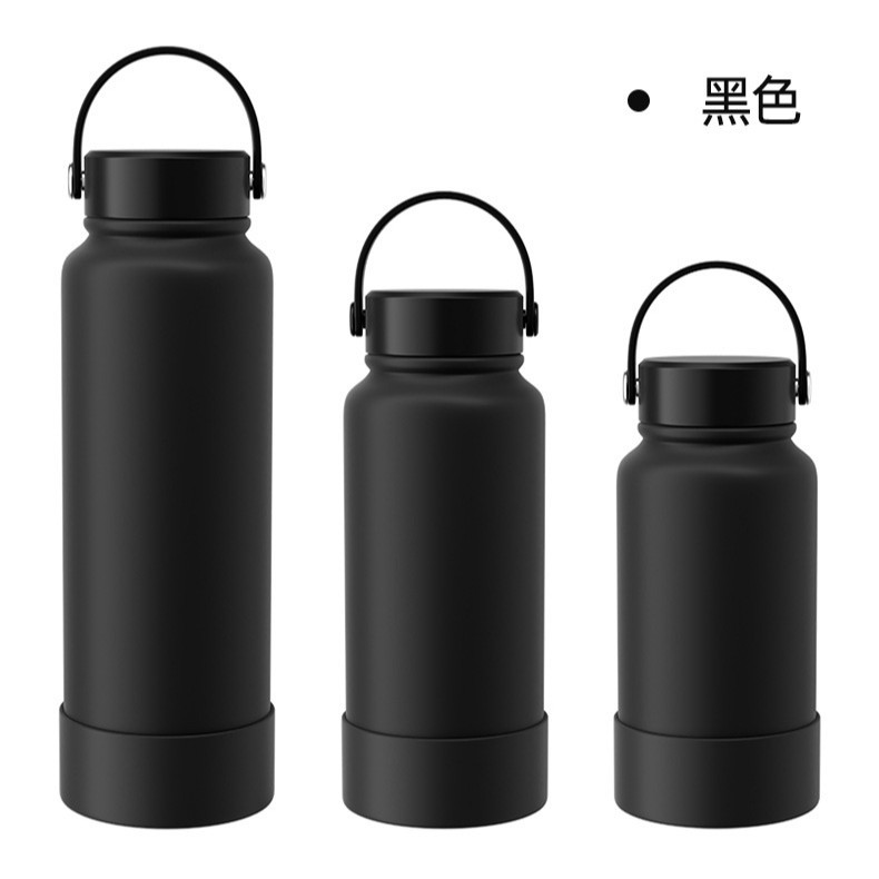 Transfronterizo simple 304 taza de vacío de acero inoxidable portátil deportes al aire libre taza de agua de gran capacidad de vacío olla de viaje