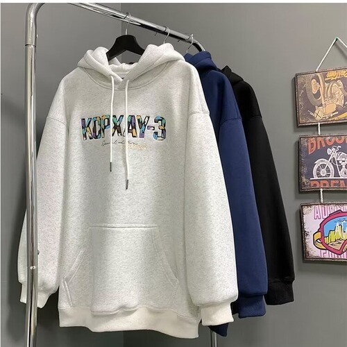 Regular American-style hooded sweatshirt for men, new for autumn and winter, youth fashion brand, student couple, versatile top