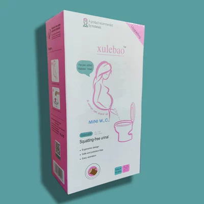 Roll-Top Disposable Urinal New: On-board emergency urine bag - new-english-pink-50-pcsbox