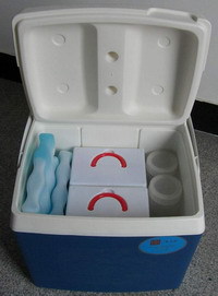 食品采样箱（双层注塑箱体含蓝冰）国产 M122685 库号M122685