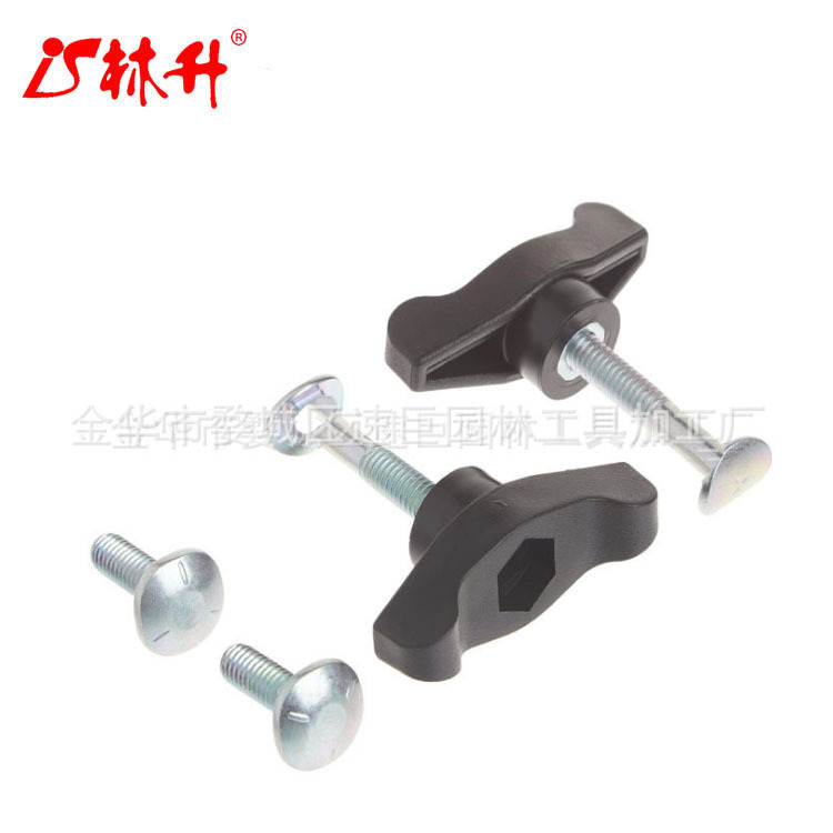 林升通用 T 型手柄螺栓，4 个螺栓和 2 个手柄  490-900-0061