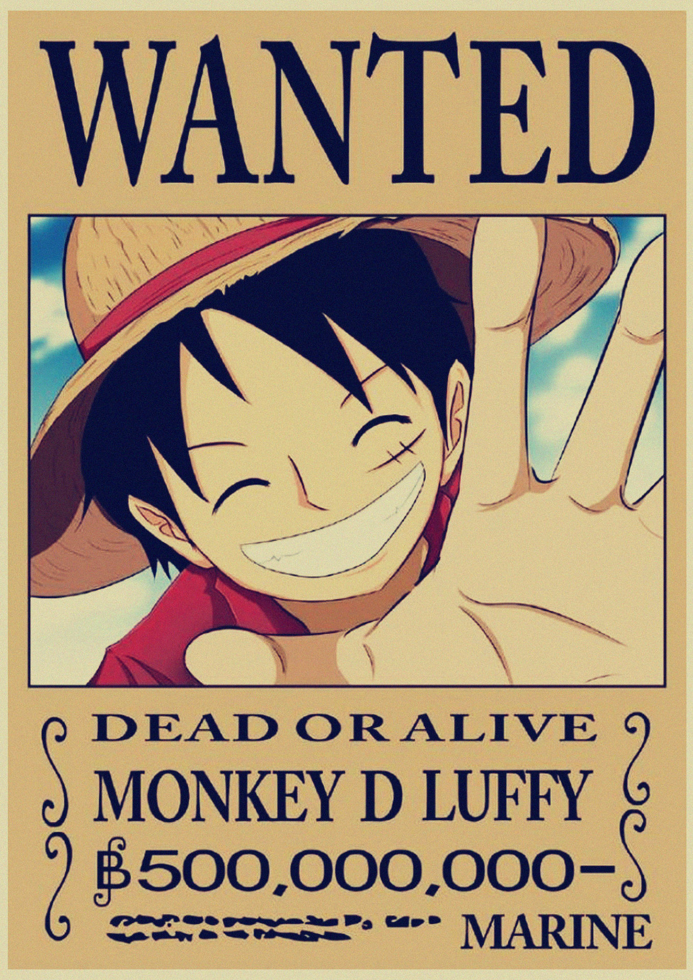 Luffy_New 2 / 16นิ้ว (30x42ซม.)