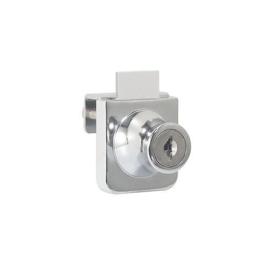 No punching mobile phone cabinet glass cabinet lock watch cabinet push-pull glass lock shopping mall display cabinet door lock single and double window lock
