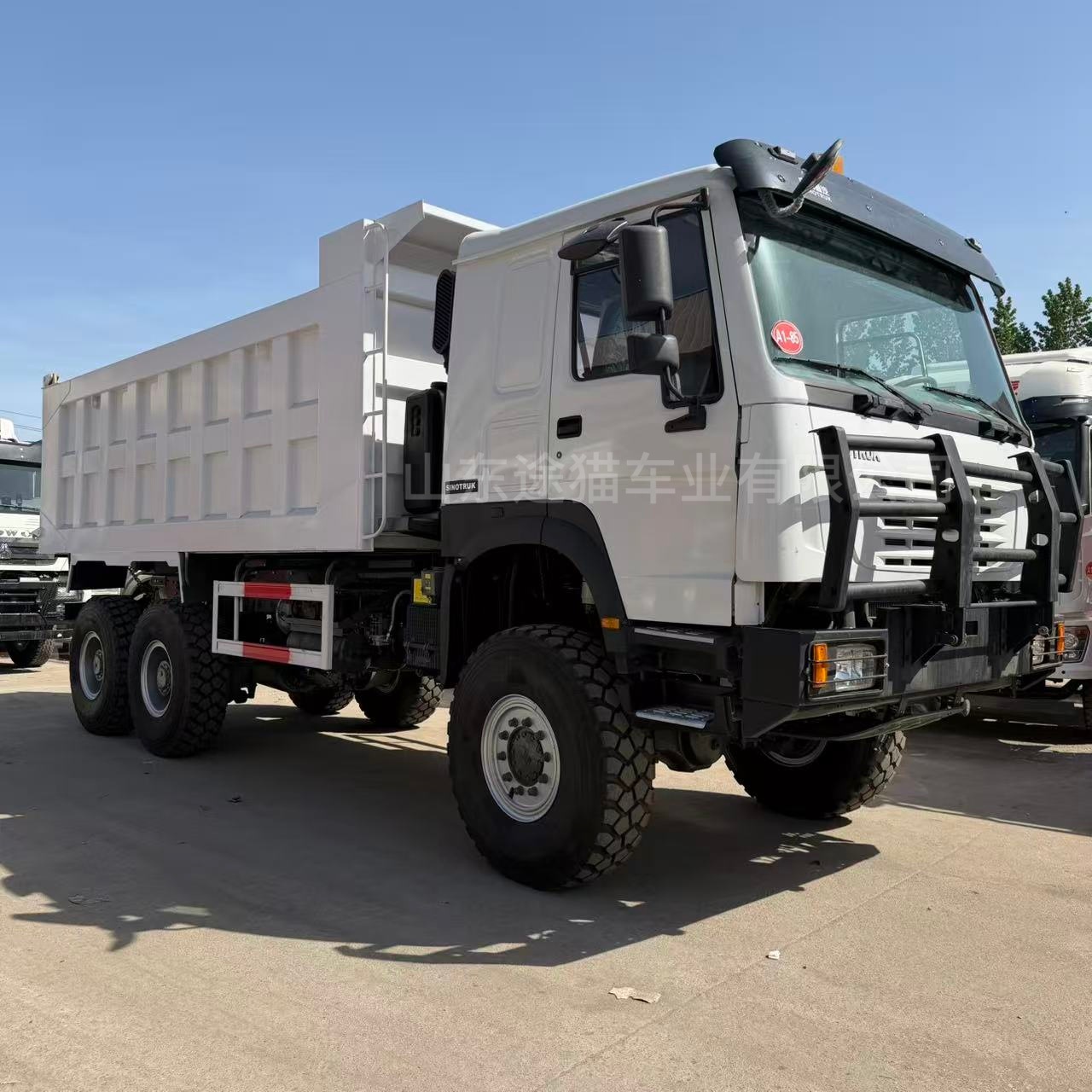 Sinotruk Howo 6x4 Dump Truck 371/375 Horsepower Engineering Mining Dump Truck Mine Soil Dump Truck