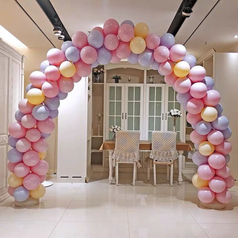 气球拱门开业庆典生日结婚婚庆拱门架10节杆子可拆卸伸缩注水拱门-阿里巴巴