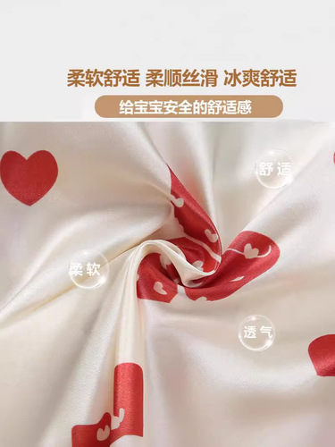 Children's wear pajamas summer thin children cotton silk suit home wear imitation silk children's air-conditioned clothes short-sleeved shorts