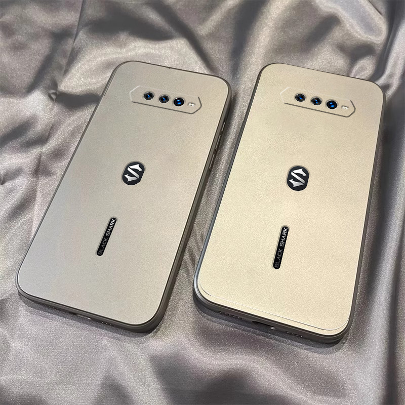 适用于小米黑鲨4-pro-4s手机壳纯色镜面电镀防摔超薄硬壳全包简约