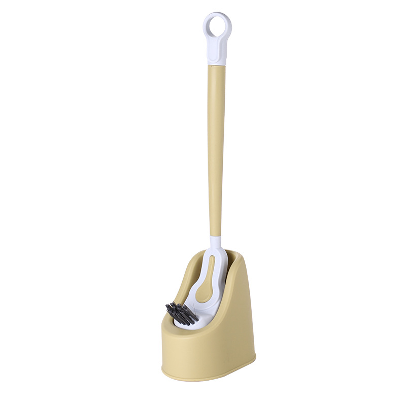 Double-sided Toilet Brush For Home Use, Bathroom Brush, No Dead Angle Cleaning Set, Extended Handle, Does Not Dirty_voghion.com