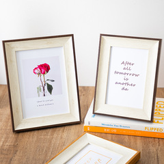 Simple frame for display wholesale calligraphy and picture frame 6 inches 7 inches 8 inches 10 inches A4 wedding children's picture frame wall-mounted