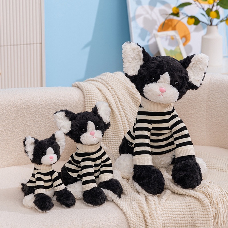 La explosión transfronteriza de lox suéter zorro peluche perro Edwin gato muñeca regalo de cumpleaños muñeca