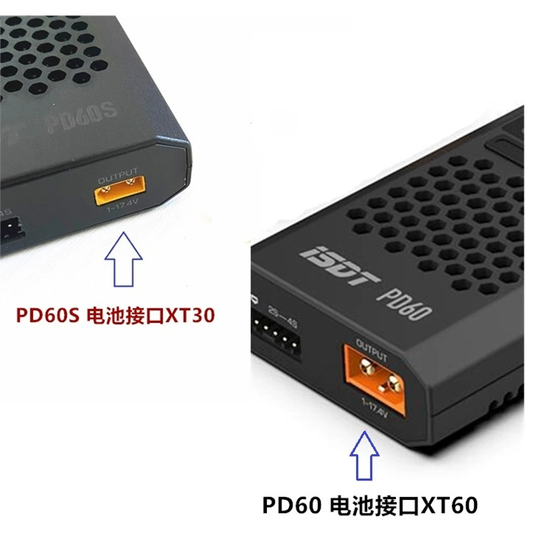 ISDT Estt PD60 зарядное устройство 60W для зарядки литиевых батарей 1-4S никель-металлогидрид никель-хром быстрая зарядка
