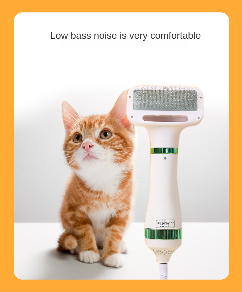 2In1 Pet Dog Dryer Quiet Dog Hair Dryers and Comb Brush跨阿里巴巴