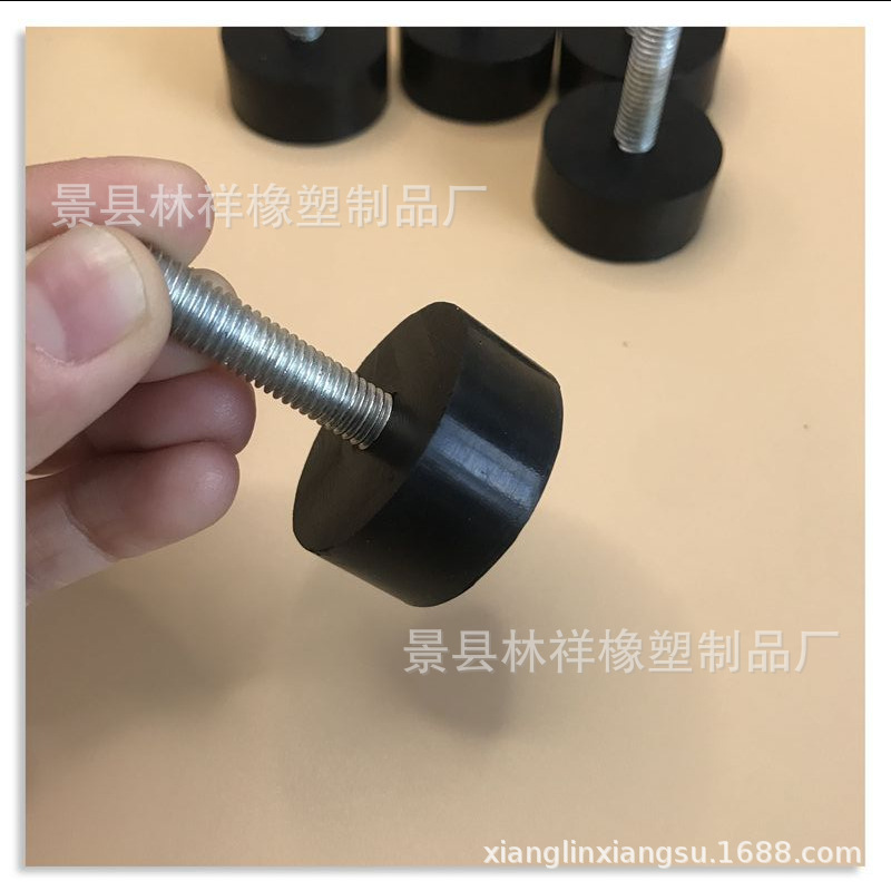 林祥橡塑工业橡胶包铁件 金属橡胶减震器 橡胶异形件 橡胶包铁件