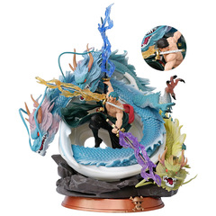 ワンピースgk黒真珠改三龍ゾロロア超巨大トルネードフィギュア置物