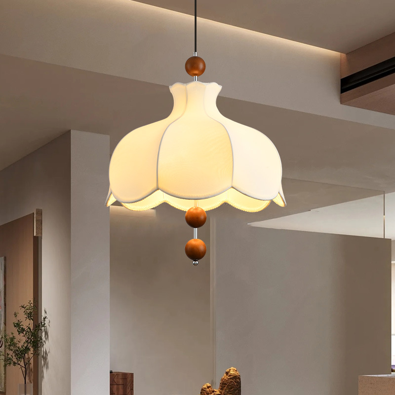 lámpara de dormitorio estilo medieval francés lámpara de estudio tela retro lámpara de comedor lámpara de comedor lámpara de habitación