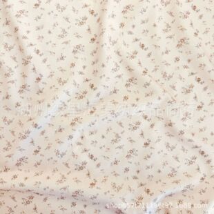 全棉针织碎花布府绸数码印花面料古风韩版小清新女装童装家居布料-阿里巴巴